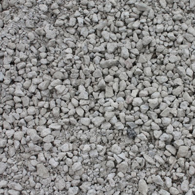Close-up of gray gravel stones