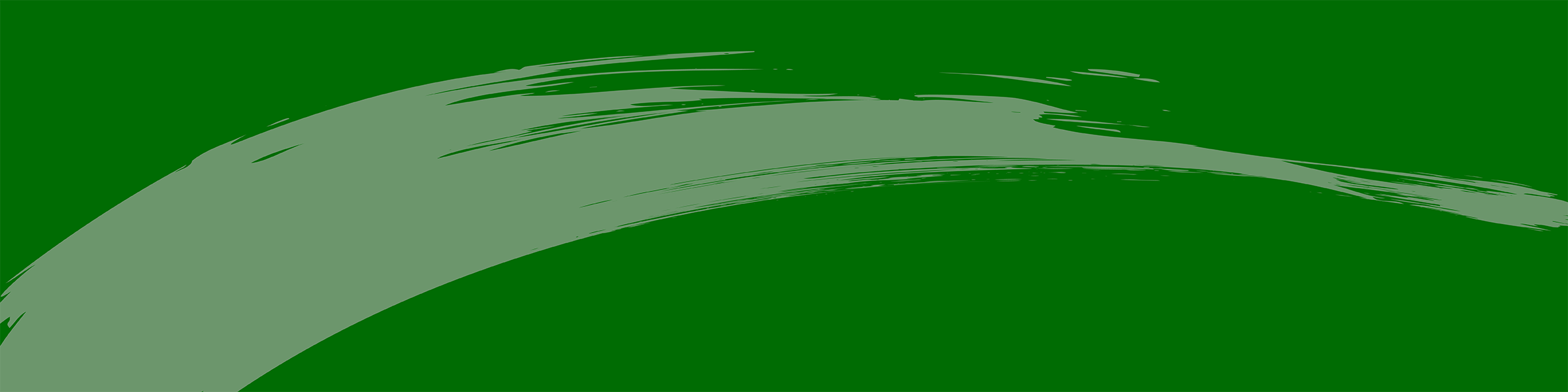 Abstract green paint brush stroke