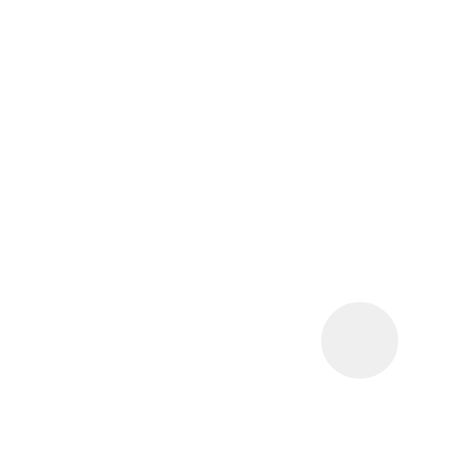 Number four with dot on white background.